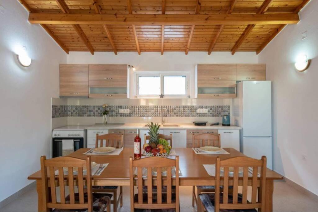 Platy Sea View Lxs Villa Bagian luar foto
